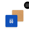 Coaster with the Chelsea 2011-12 Home football shirt design by RIPA Football