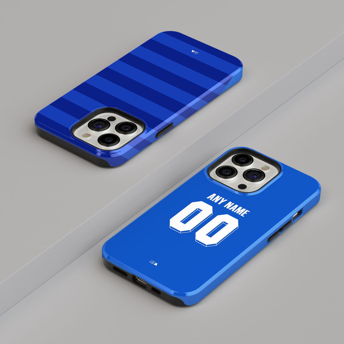 Phone case with the Chelsea 2011-12 Home football shirt design by RIPA Football