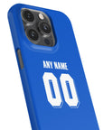 Phone case with the Chelsea 2011-12 Home football shirt design by RIPA Football