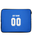 Laptop sleeve with the Chelsea 2011-12 Home football shirt design by RIPA Football
