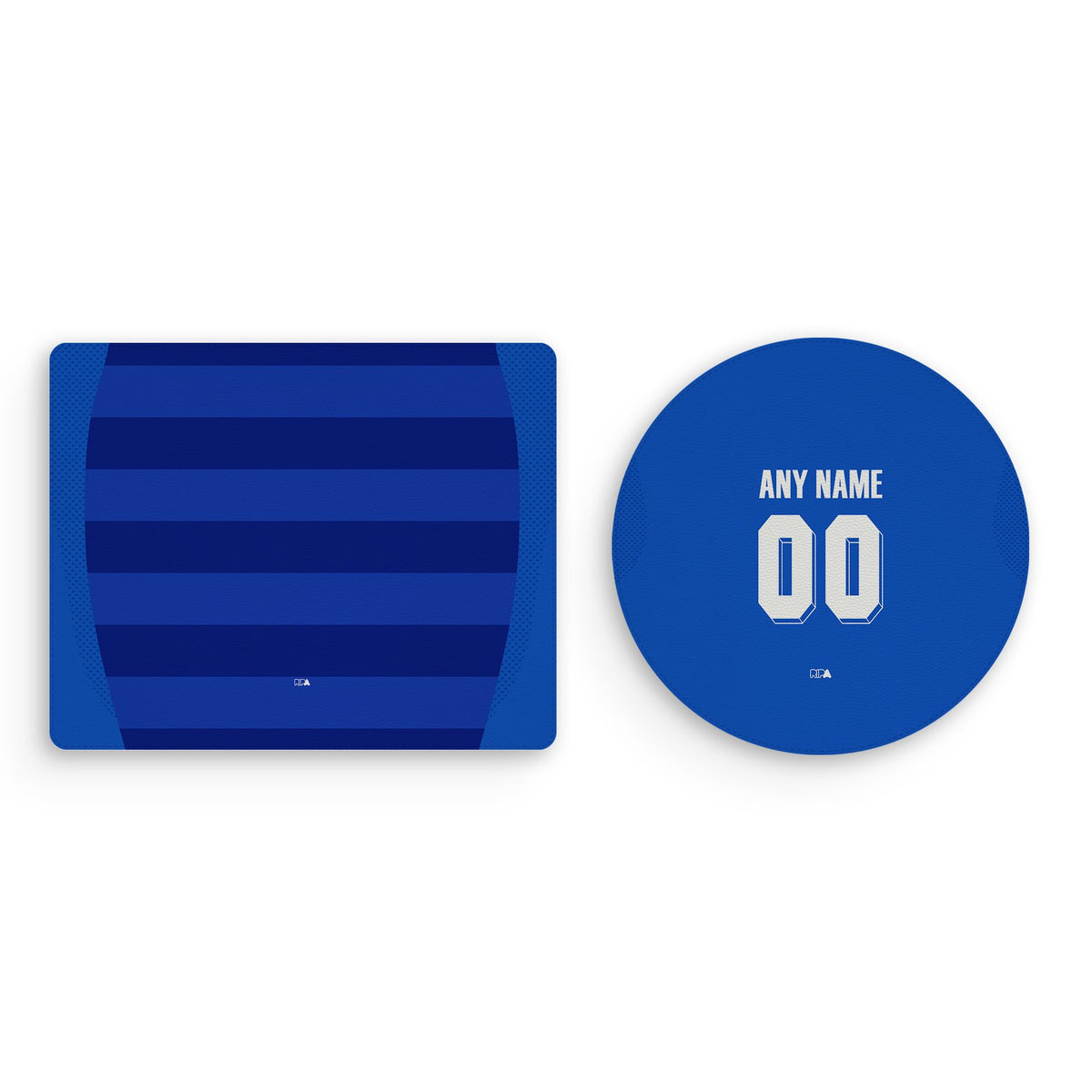 Mouse pad with the Chelsea 2011-12 Home football shirt design by RIPA Football