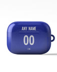 AirPods case with the Chelsea 2024-25 Home football shirt design by RIPA Football