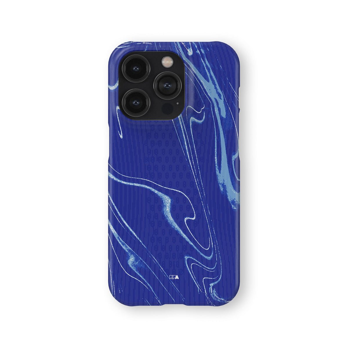 Phone case with the Chelsea 2024-25 Home football shirt design by RIPA Football