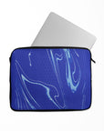 Laptop sleeve with the Chelsea 2024-25 Home football shirt design by RIPA Football