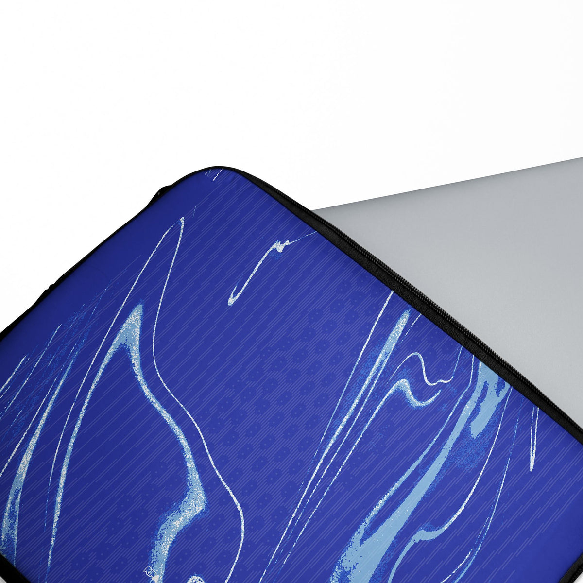 Laptop sleeve with the Chelsea 2024-25 Home football shirt design by RIPA Football