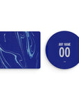 Mouse pad with the Chelsea 2024-25 Home football shirt design by RIPA Football