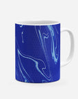 Mug with the Chelsea 2024-25 Home football shirt design by RIPA Football