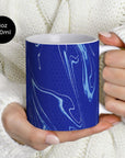 Mug with the Chelsea 2024-25 Home football shirt design by RIPA Football