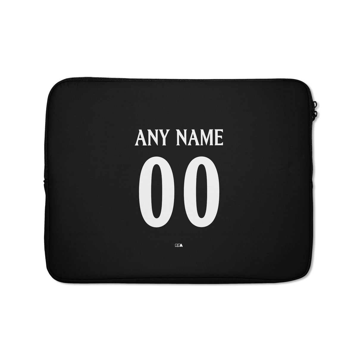 Laptop sleeve with the Chelsea 2025-26 Goalkeeper football shirt design by RIPA Football