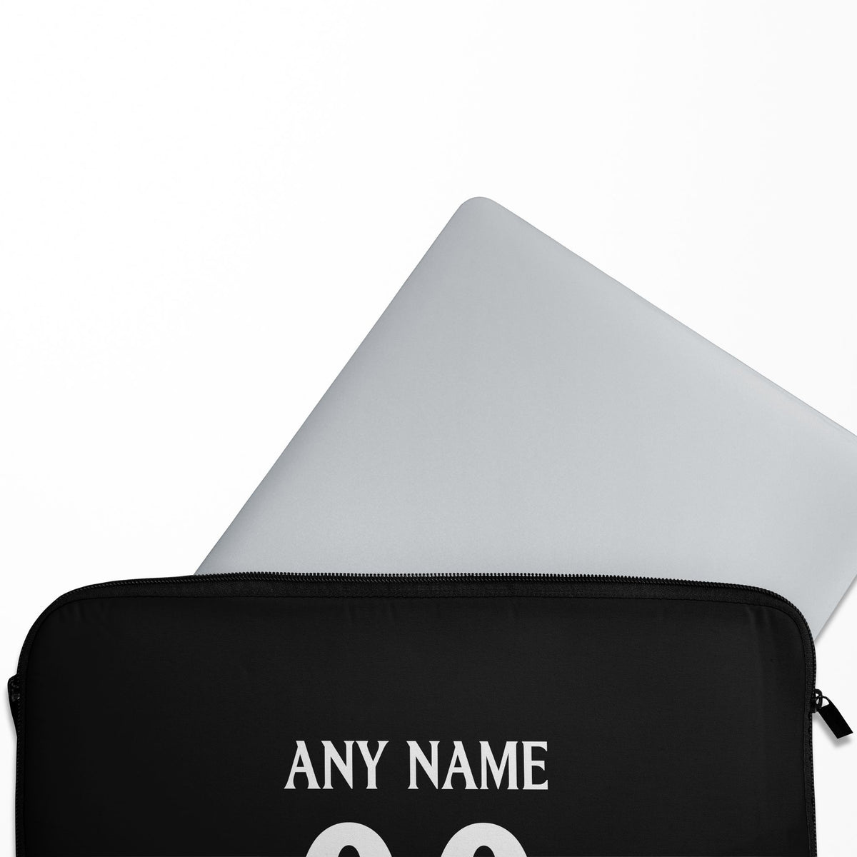 Laptop sleeve with the Chelsea 2025-26 Goalkeeper football shirt design by RIPA Football