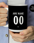 Mug with the Chelsea 2025-26 Goalkeeper football shirt design by RIPA Football
