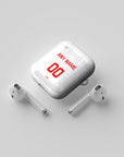 AirPods case with the Chivas Guadalajara 2022-23 Away football shirt design by RIPA Football