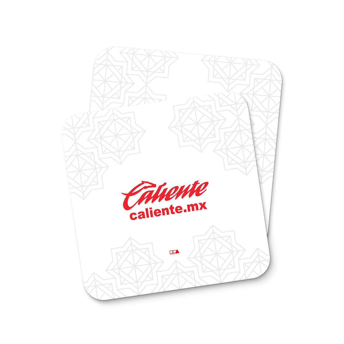 Coaster with the Chivas Guadalajara 2022-23 Away football shirt design by RIPA Football