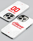 Phone case with the Chivas Guadalajara 2022-23 Away football shirt design by RIPA Football