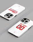 Phone case with the Chivas Guadalajara 2022-23 Away football shirt design by RIPA Football
