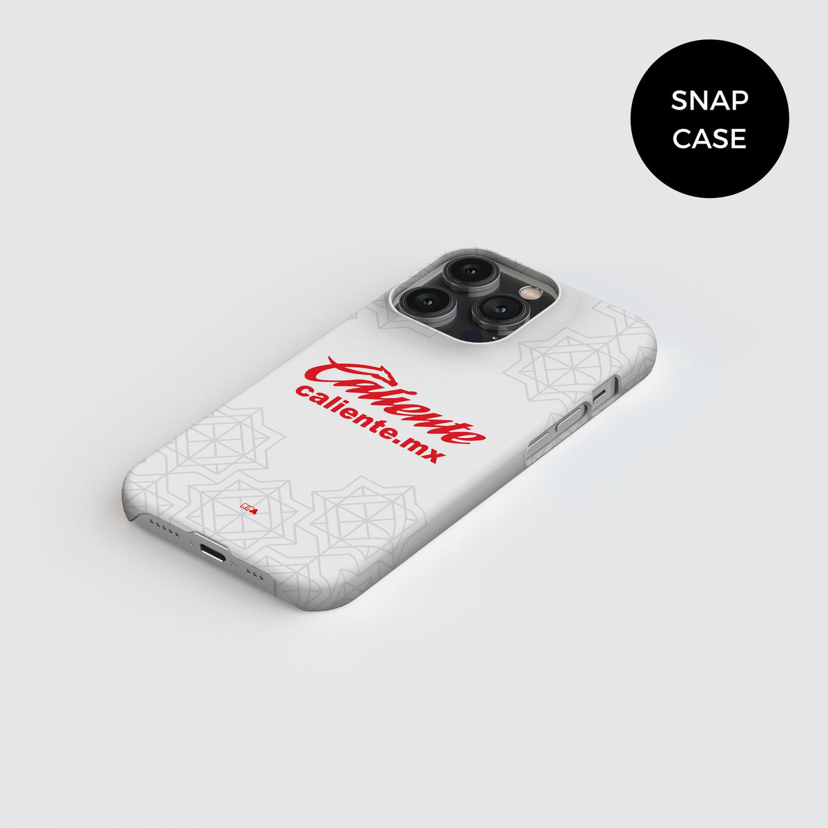 Phone case with the Chivas Guadalajara 2022-23 Away football shirt design by RIPA Football