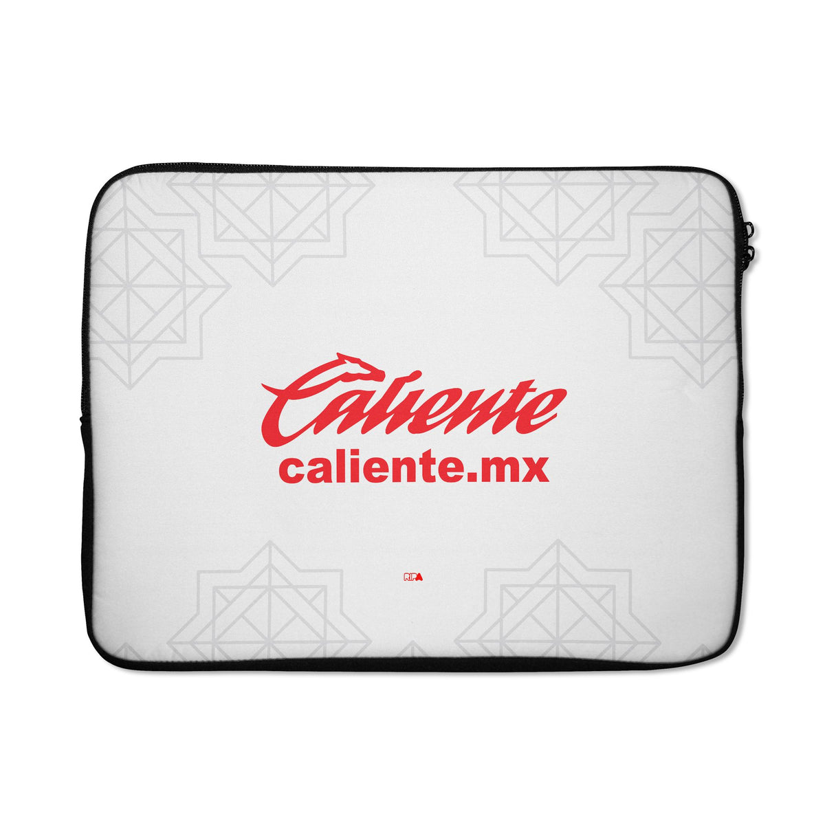 Laptop sleeve with the Chivas Guadalajara 2022-23 Away football shirt design by RIPA Football