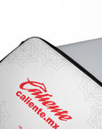 Laptop sleeve with the Chivas Guadalajara 2022-23 Away football shirt design by RIPA Football