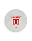 Mouse pad with the Chivas Guadalajara 2022-23 Away football shirt design by RIPA Football