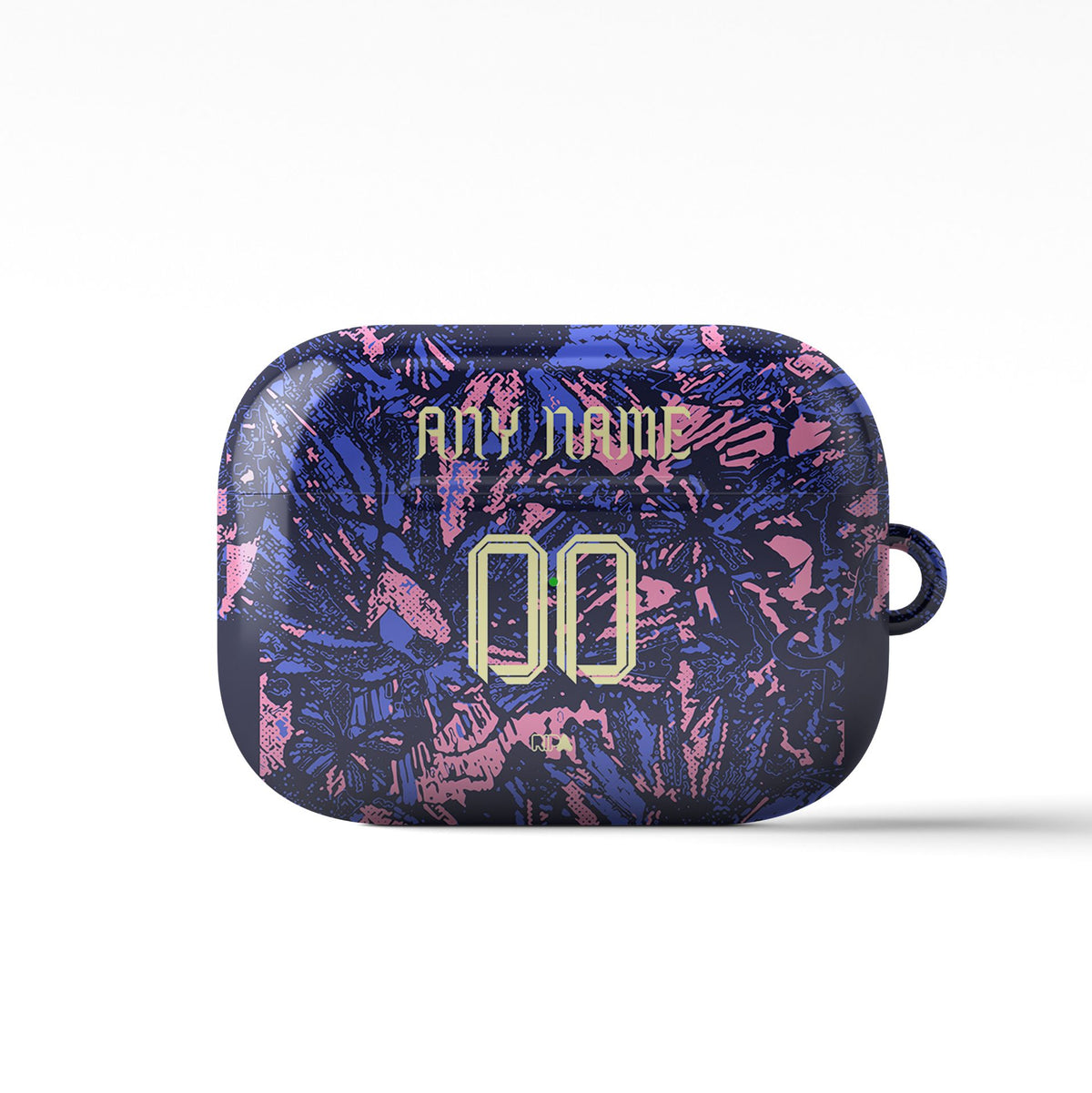 AirPods case with the Club América 2024-25 Alternate football shirt design by RIPA Football