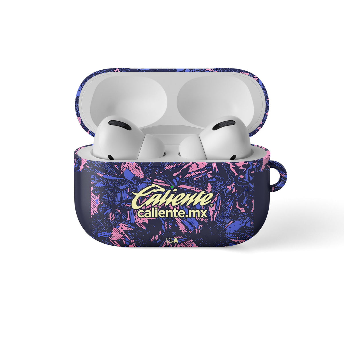 AirPods case with the Club América 2024-25 Alternate football shirt design by RIPA Football
