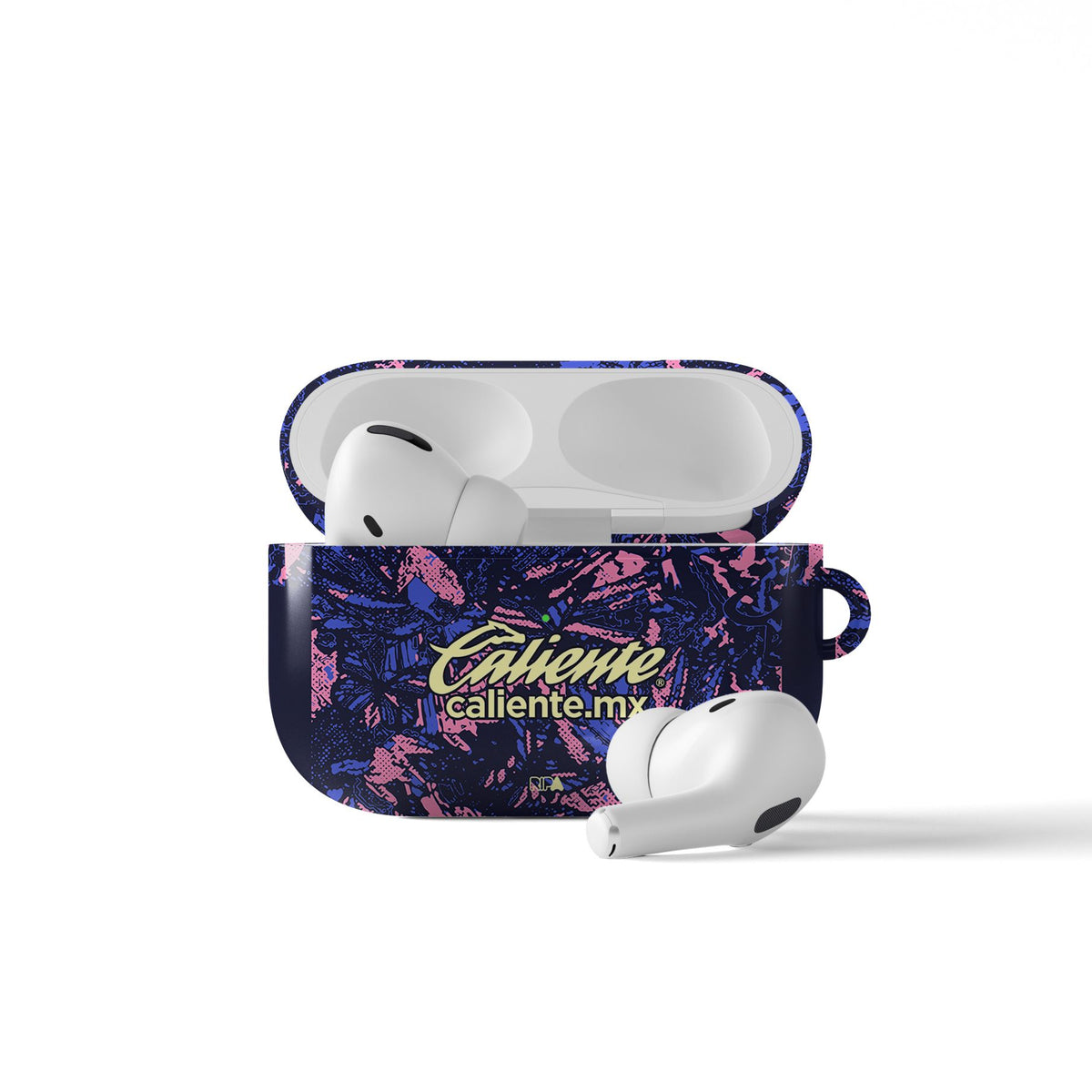 AirPods case with the Club América 2024-25 Alternate football shirt design by RIPA Football