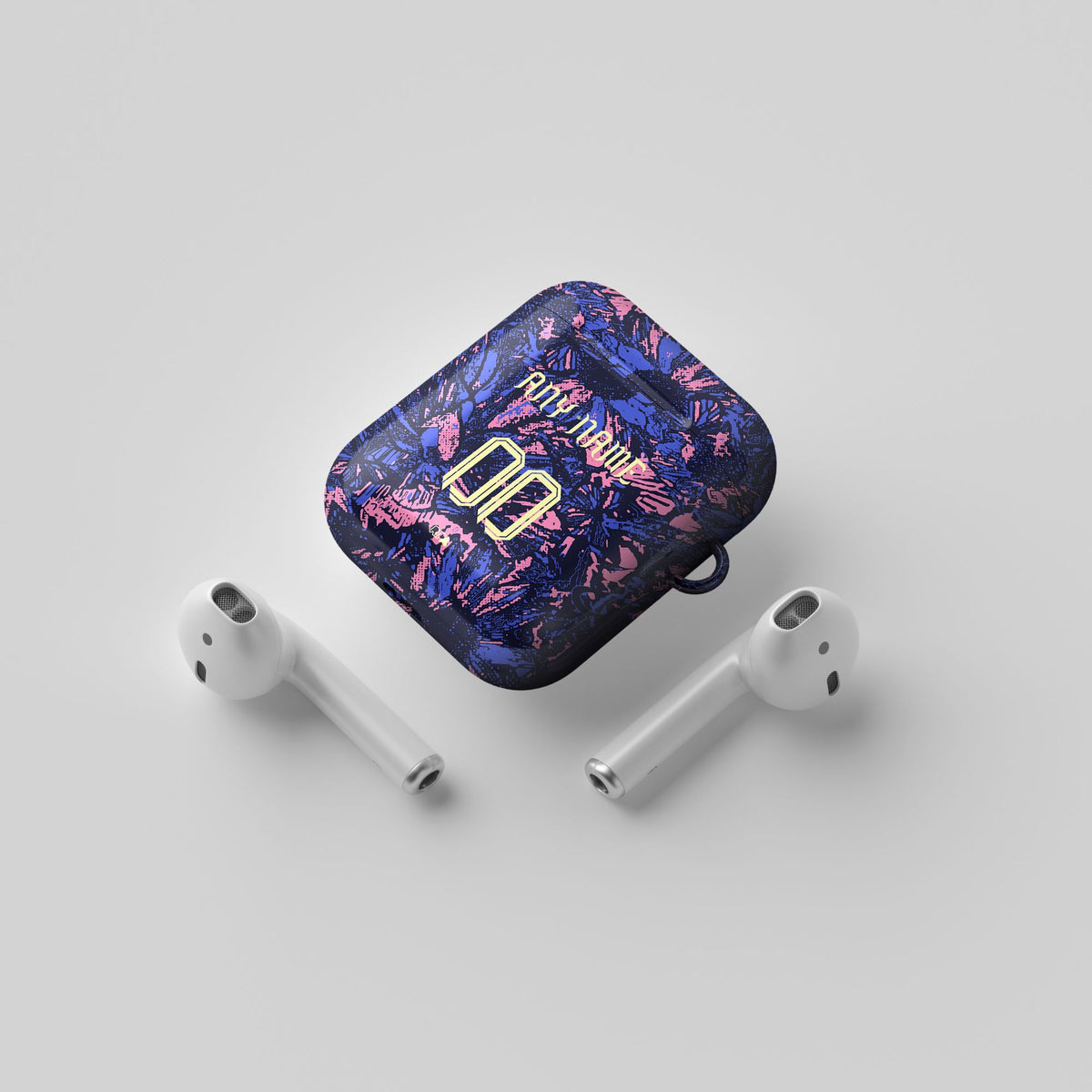 AirPods case with the Club América 2024-25 Alternate football shirt design by RIPA Football
