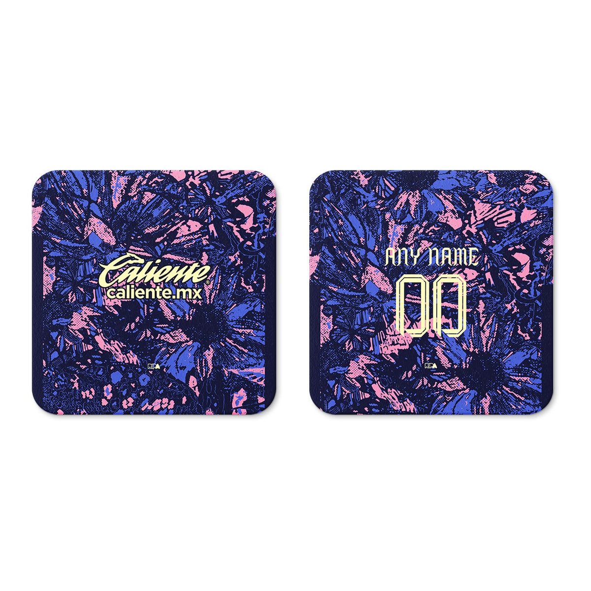 Coaster with the Club América 2024-25 Alternate football shirt design by RIPA Football