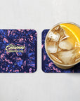 Coaster with the Club América 2024-25 Alternate football shirt design by RIPA Football