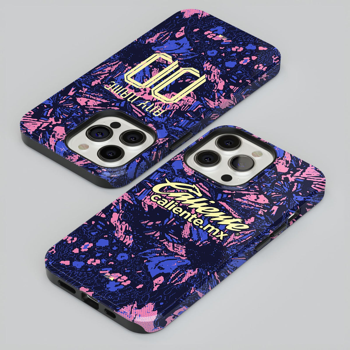 Phone case with the Club América 2024-25 Alternate football shirt design by RIPA Football