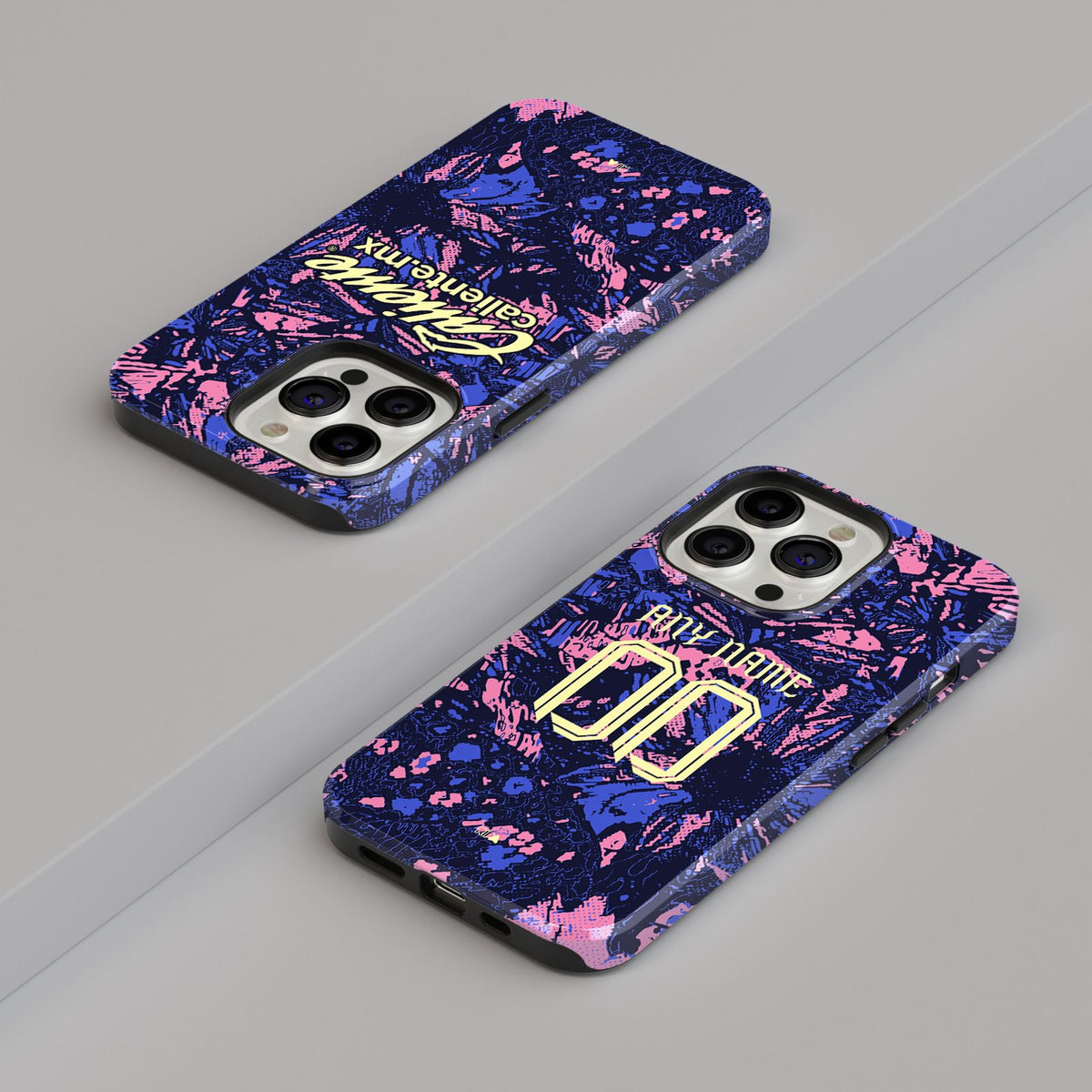 Phone case with the Club América 2024-25 Alternate football shirt design by RIPA Football