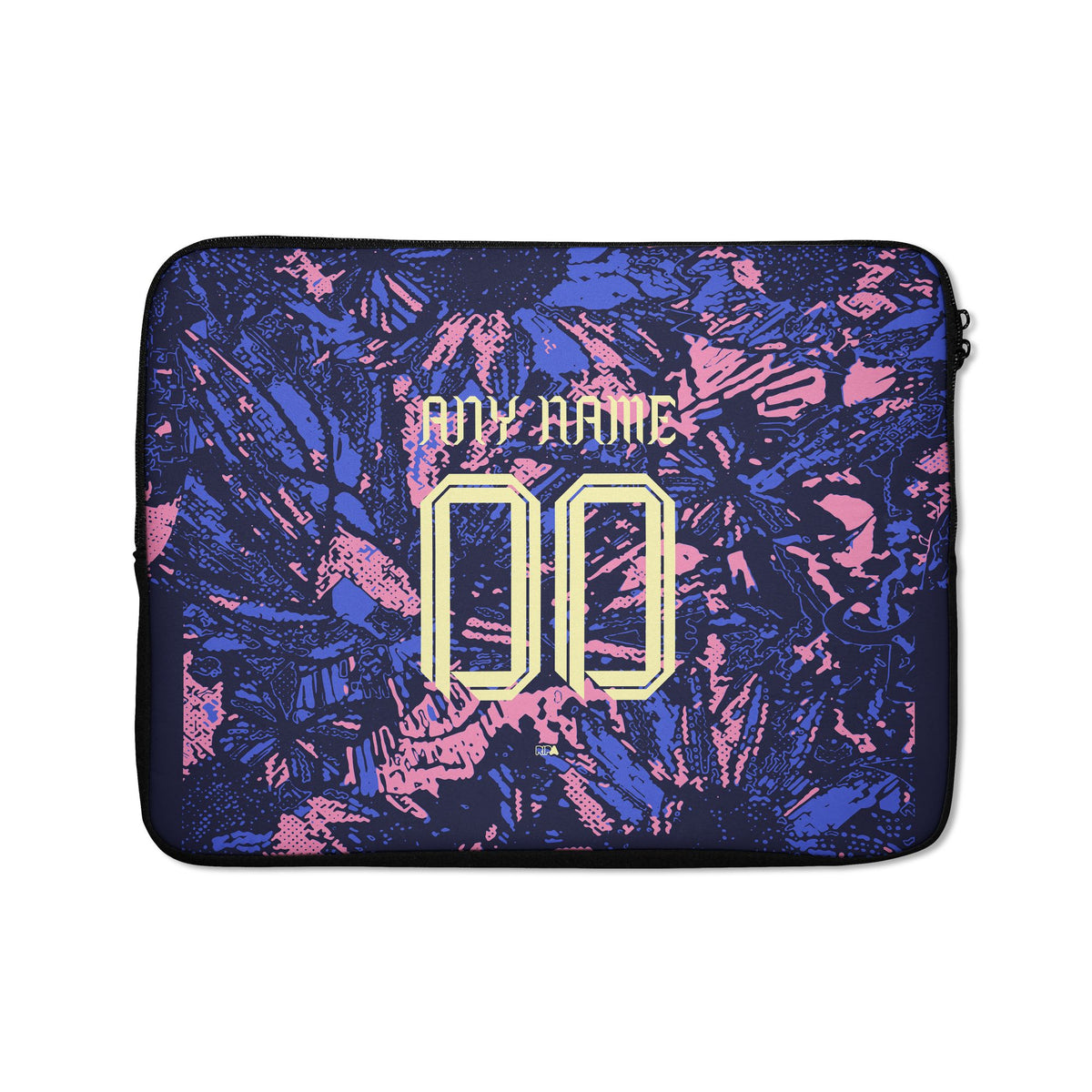 Laptop sleeve with the Club América 2024-25 Alternate football shirt design by RIPA Football