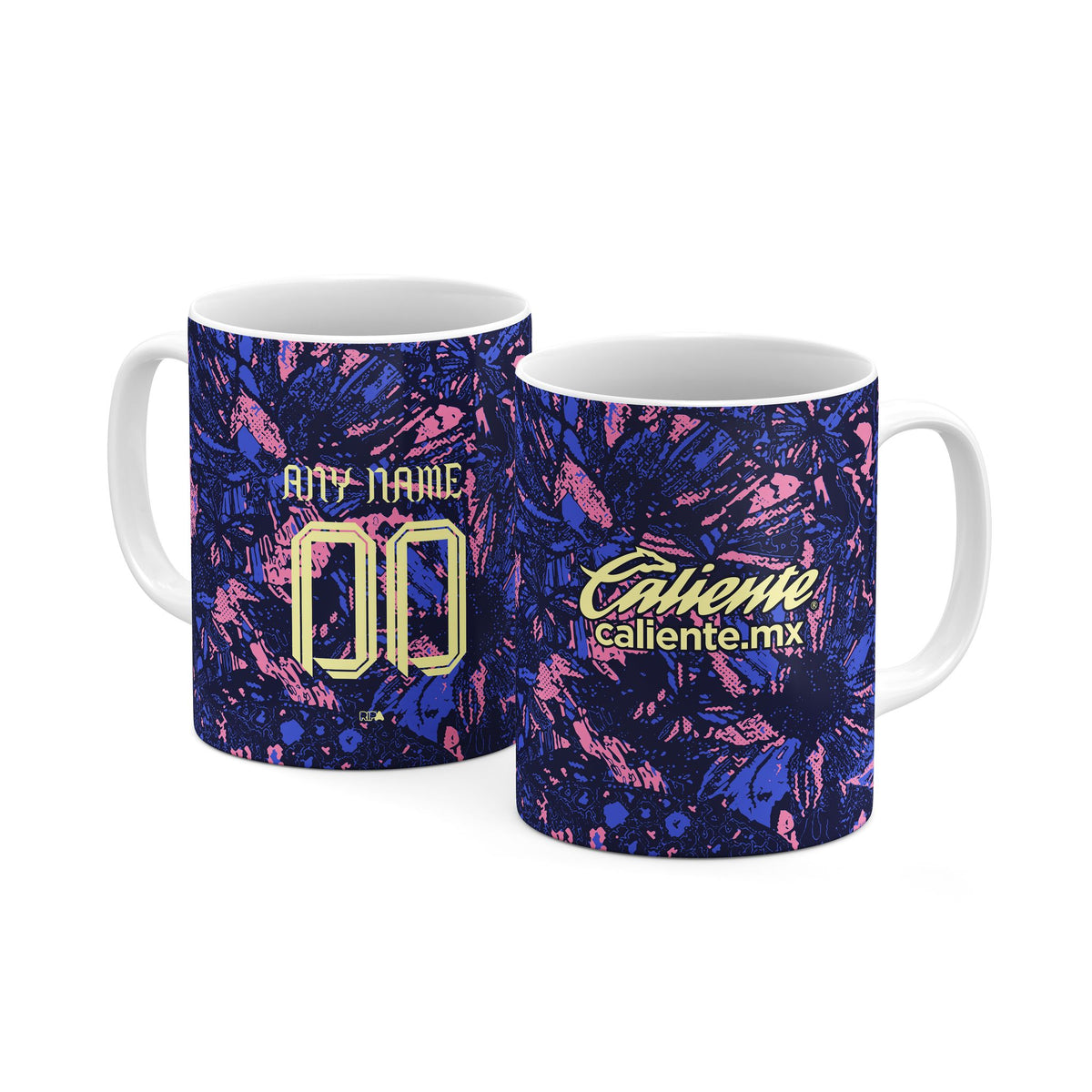 Mug with the Club América 2024-25 Alternate football shirt design by RIPA Football