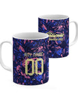 Mug with the Club América 2024-25 Alternate football shirt design by RIPA Football