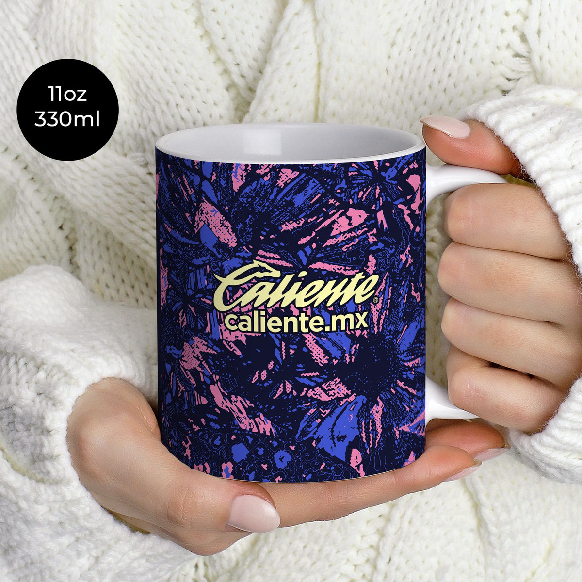 Mug with the Club América 2024-25 Alternate football shirt design by RIPA Football