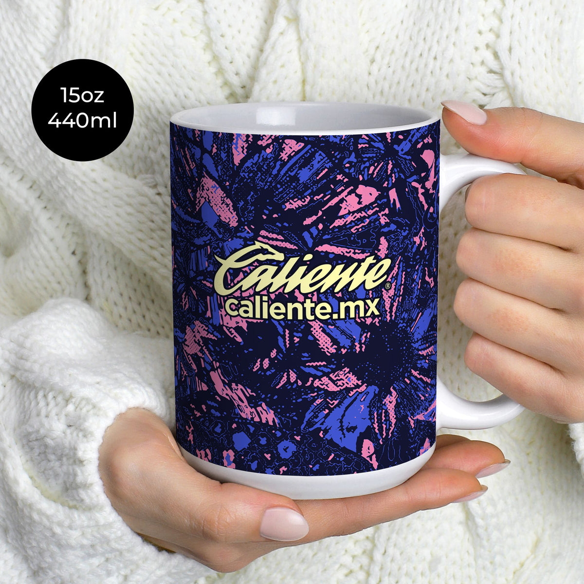 Mug with the Club América 2024-25 Alternate football shirt design by RIPA Football