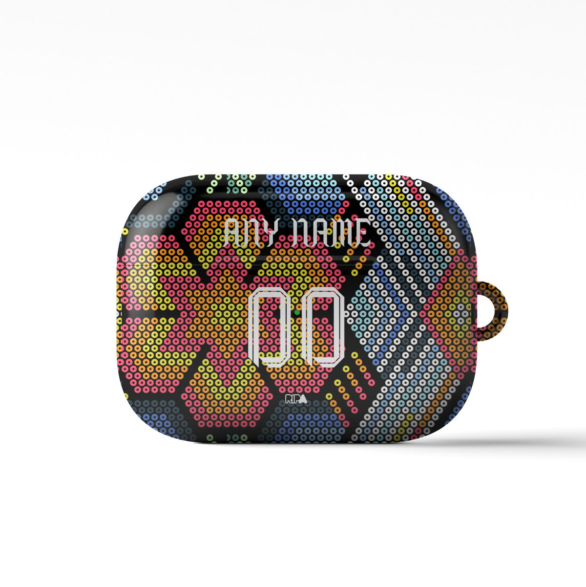 AirPods case with the Club América 2025-26 Prematch football shirt design by RIPA Football