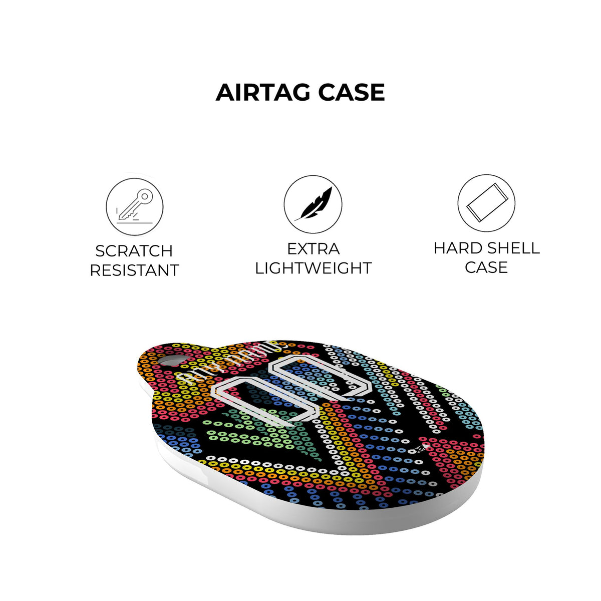 AirTag holder with the Club América 2025-26 Prematch football shirt design by RIPA Football