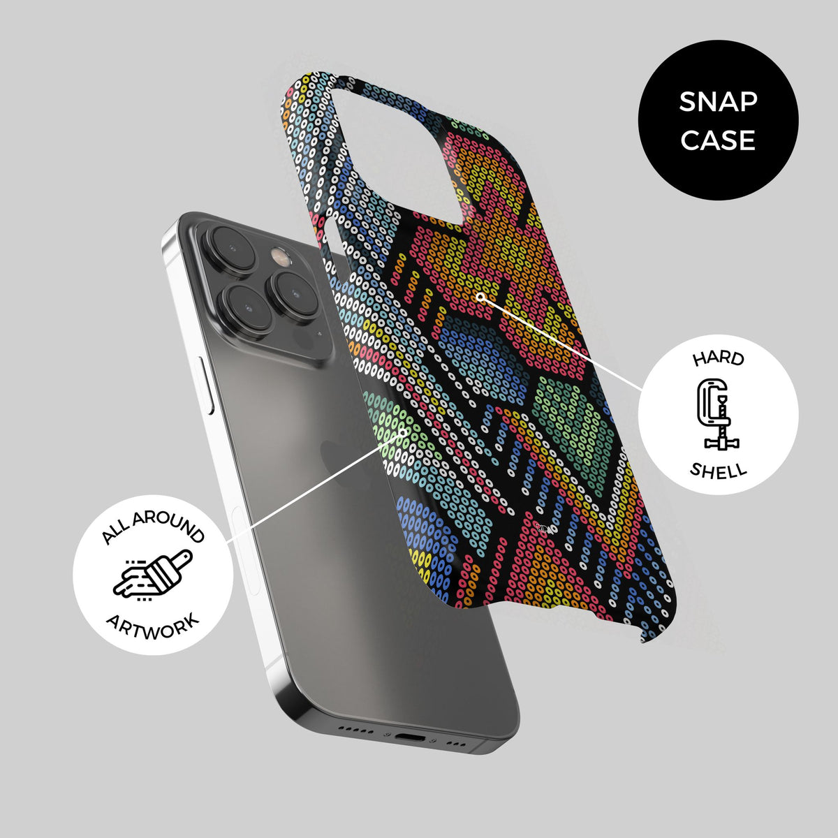 Phone case with the Club América 2025-26 Prematch football shirt design by RIPA Football