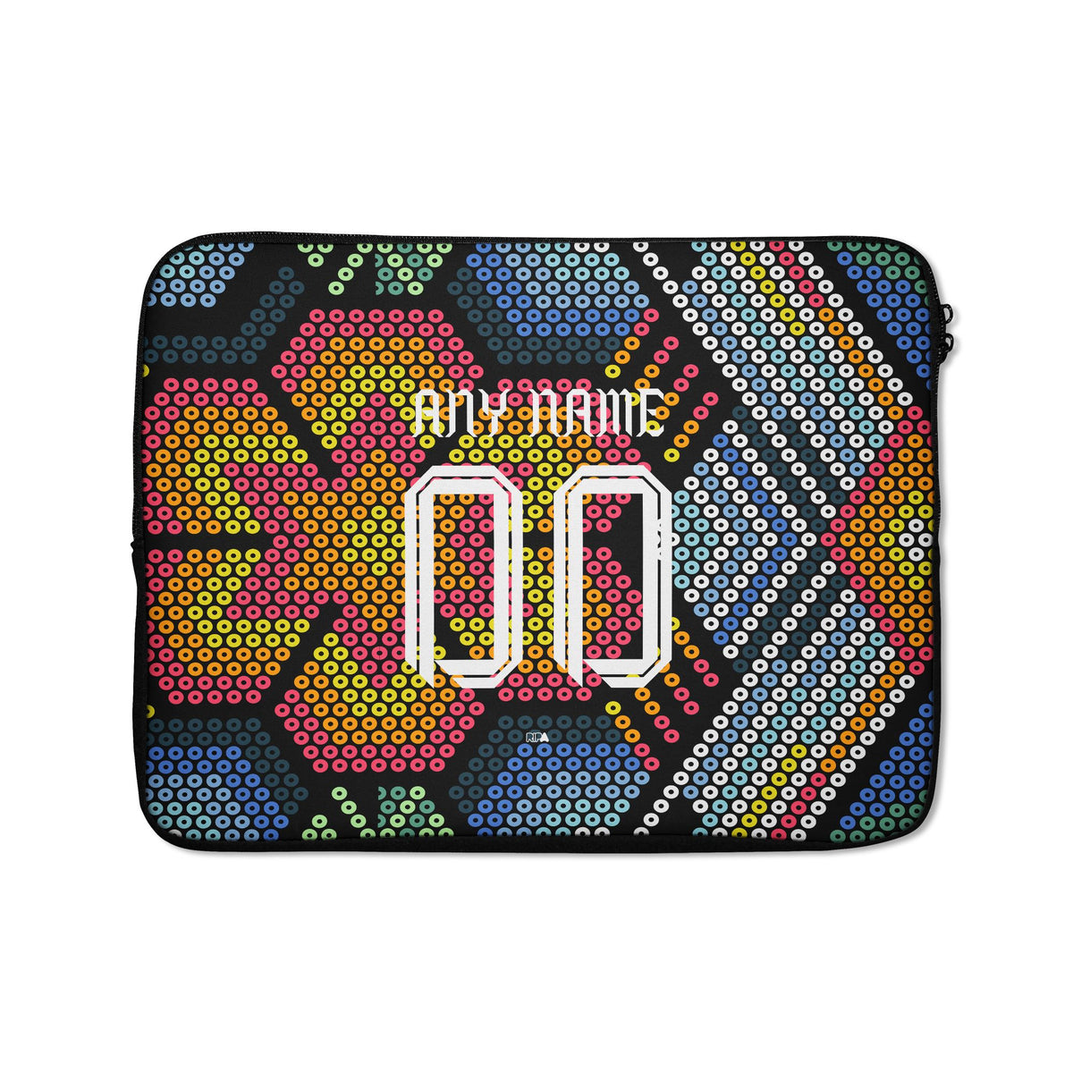 Laptop sleeve with the Club América 2025-26 Prematch football shirt design by RIPA Football