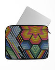 Laptop sleeve with the Club América 2025-26 Prematch football shirt design by RIPA Football