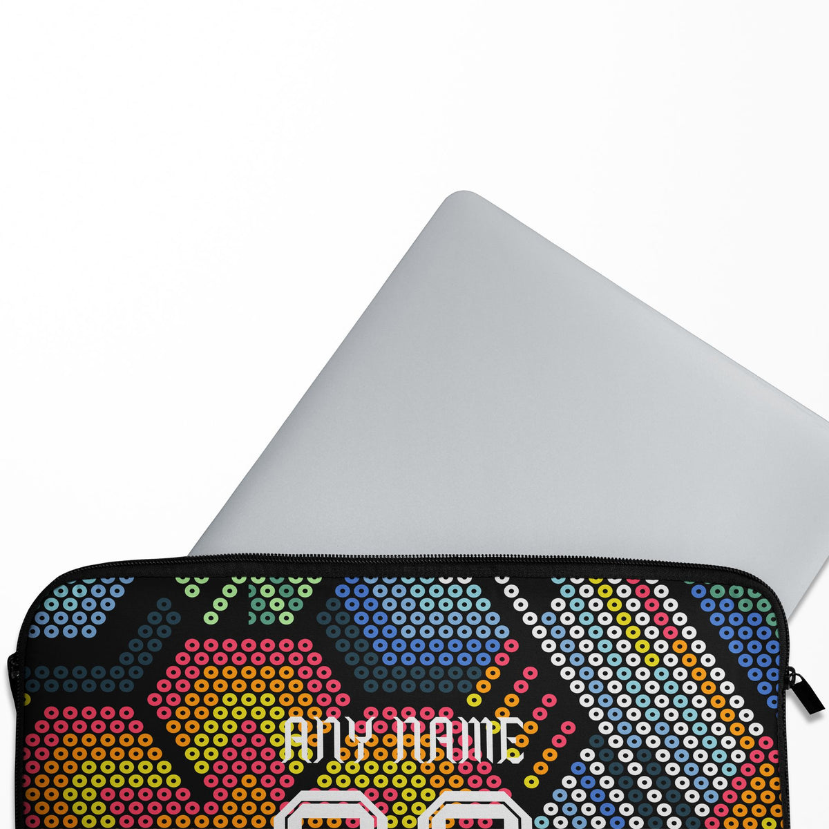 Laptop sleeve with the Club América 2025-26 Prematch football shirt design by RIPA Football