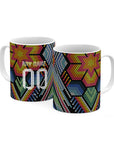Mug with the Club América 2025-26 Prematch football shirt design by RIPA Football