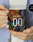 Mug with the Club América 2025-26 Prematch football shirt design by RIPA Football