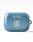 AirPods case with the Club Brugge 2025-26 Third football shirt design by RIPA Football