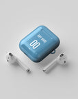 AirPods case with the Club Brugge 2025-26 Third football shirt design by RIPA Football