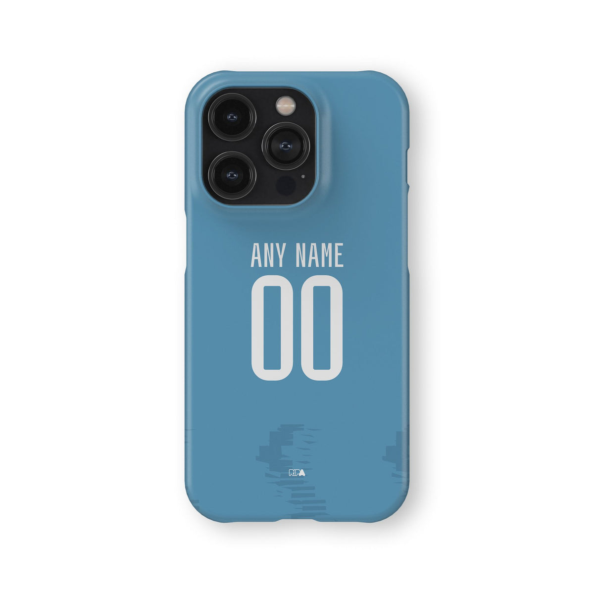 Phone case with the Club Brugge 2025-26 Third football shirt design by RIPA Football