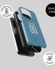 Phone case with the Club Brugge 2025-26 Third football shirt design by RIPA Football
