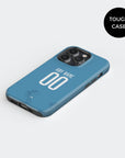 Phone case with the Club Brugge 2025-26 Third football shirt design by RIPA Football