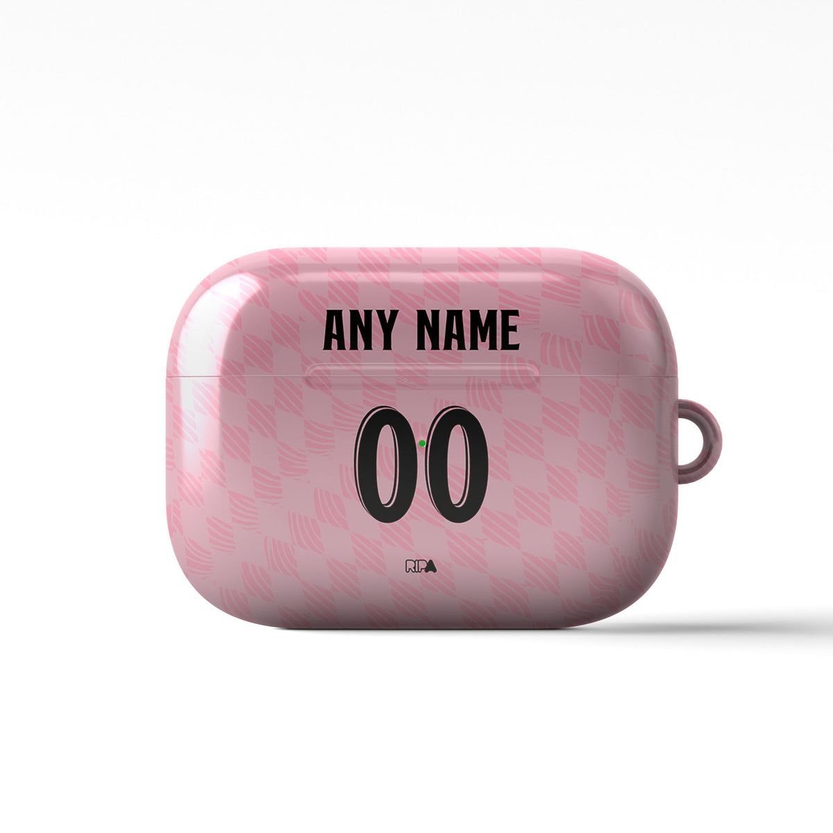AirPods case with the Olimpia 2025-26 Goalkeeper football shirt design by RIPA Football